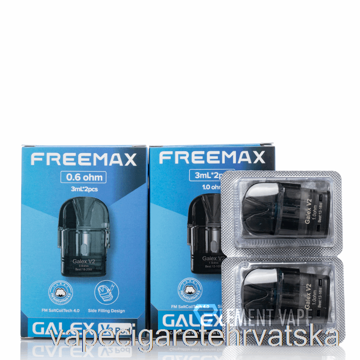 Vape Cigarete Freemax Galex V2 Zamjenske Pods 0.8ohm Galex V2 Pods